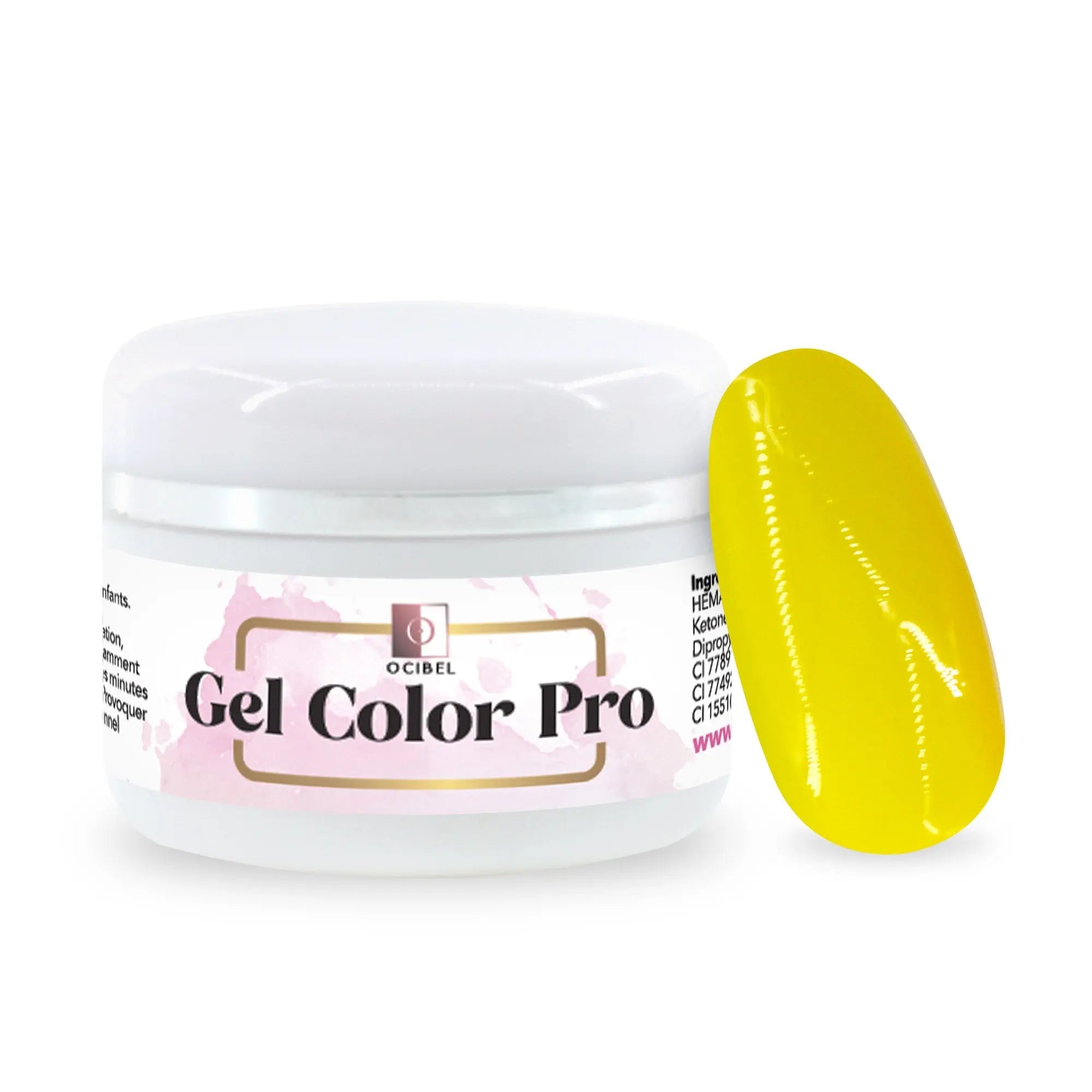 Gel Color Pro 5ml 4773 - Jaune Vanille OCIBEL