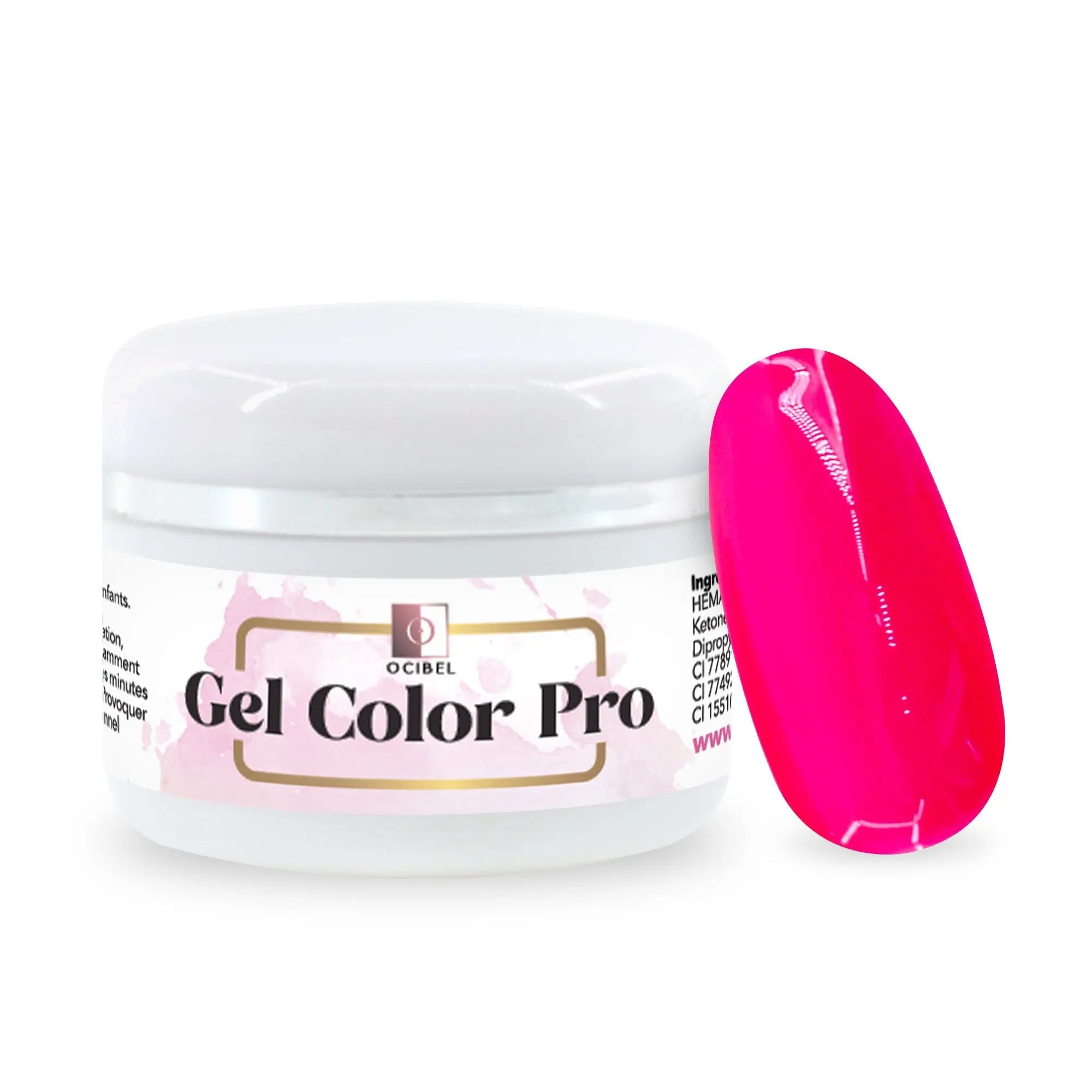 Gel Color Pro 5ml 4789 - Rose Grenadine OCIBEL
