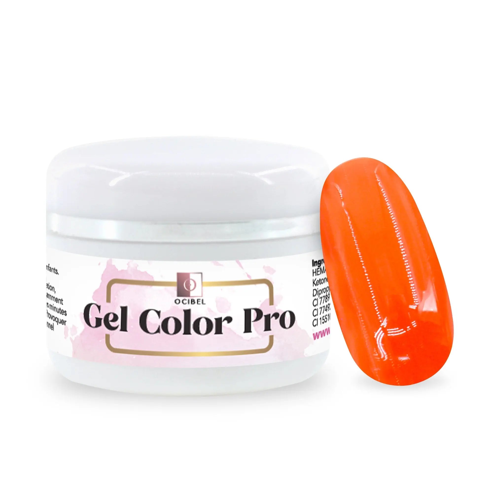 Gel Color Pro 5ml 4801 - Corail Fluo OCIBEL