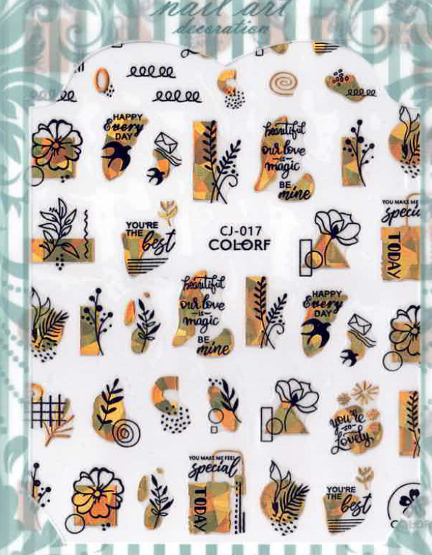 Planche Stickers Autocollant Animaux OCIBEL