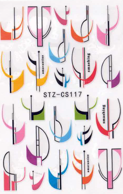 Planche Stickers Autocollant Motif OCIBEL