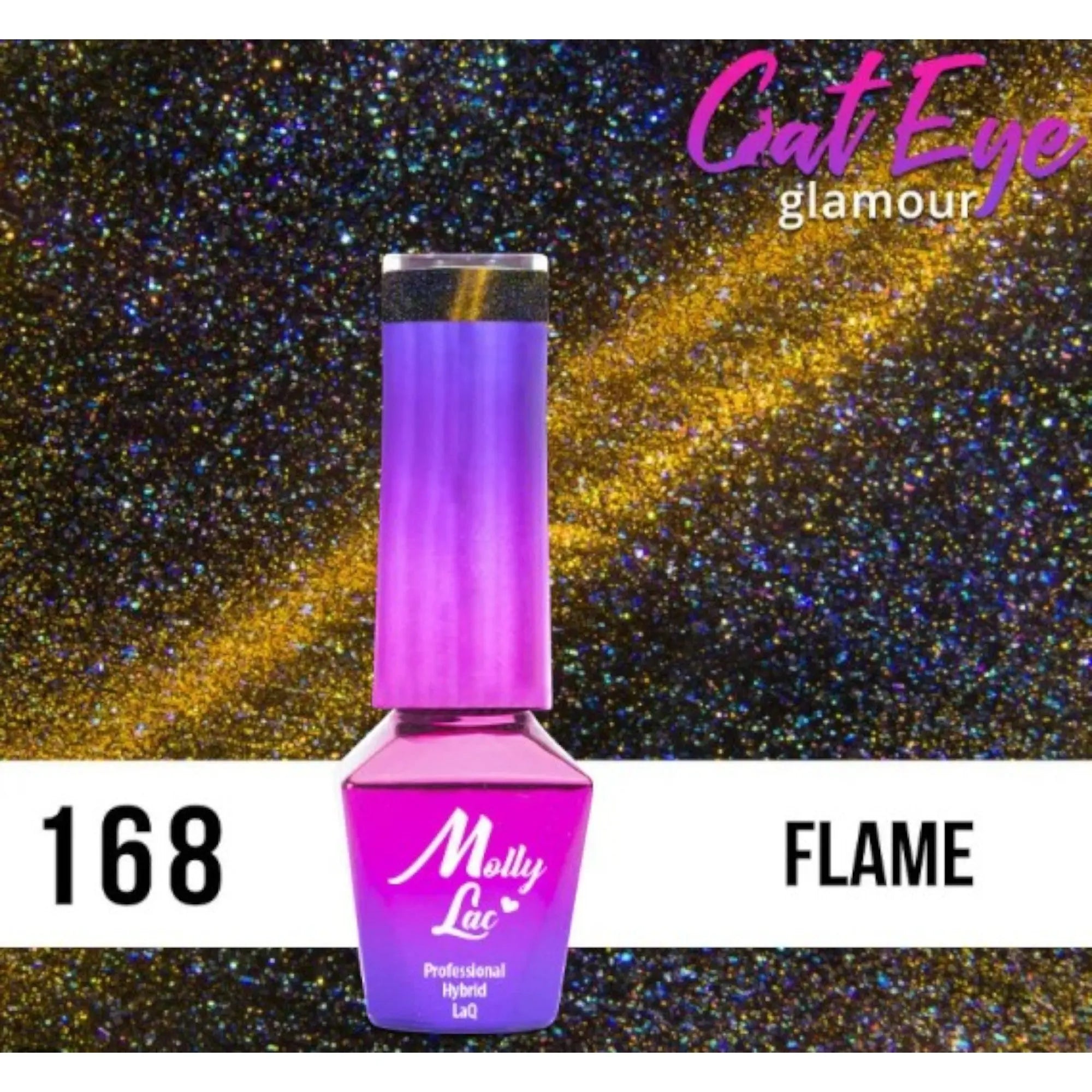 Vernis Semi Permanent Molly Lac 5ml - Cat Eye 168 OCIBEL