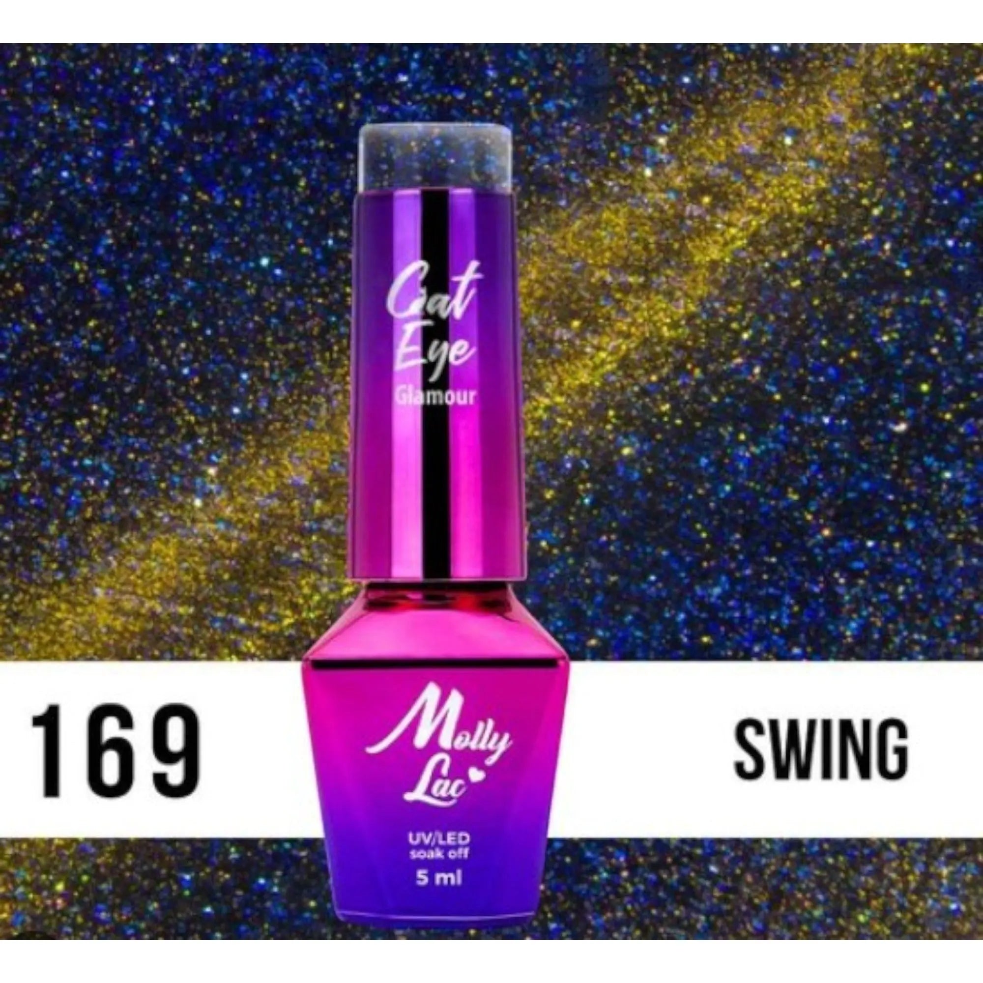 Vernis Semi Permanent Molly Lac 5ml - Cat Eye 169 OCIBEL