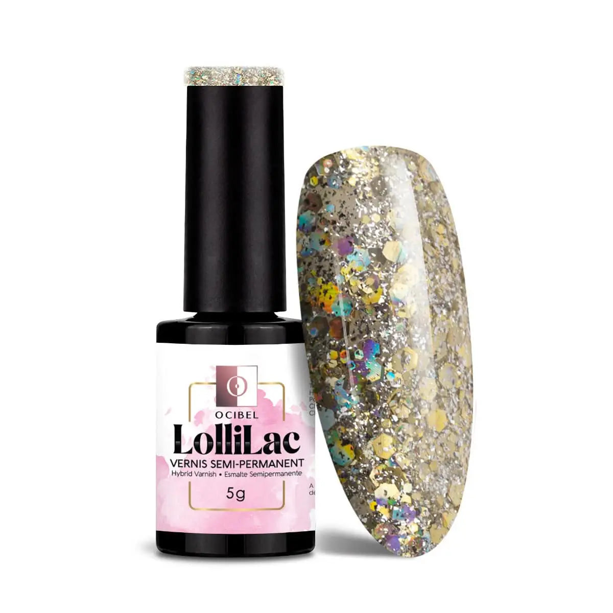 Vernis Semi Permanent UV / LED - Bling Bling N°578 OCIBEL