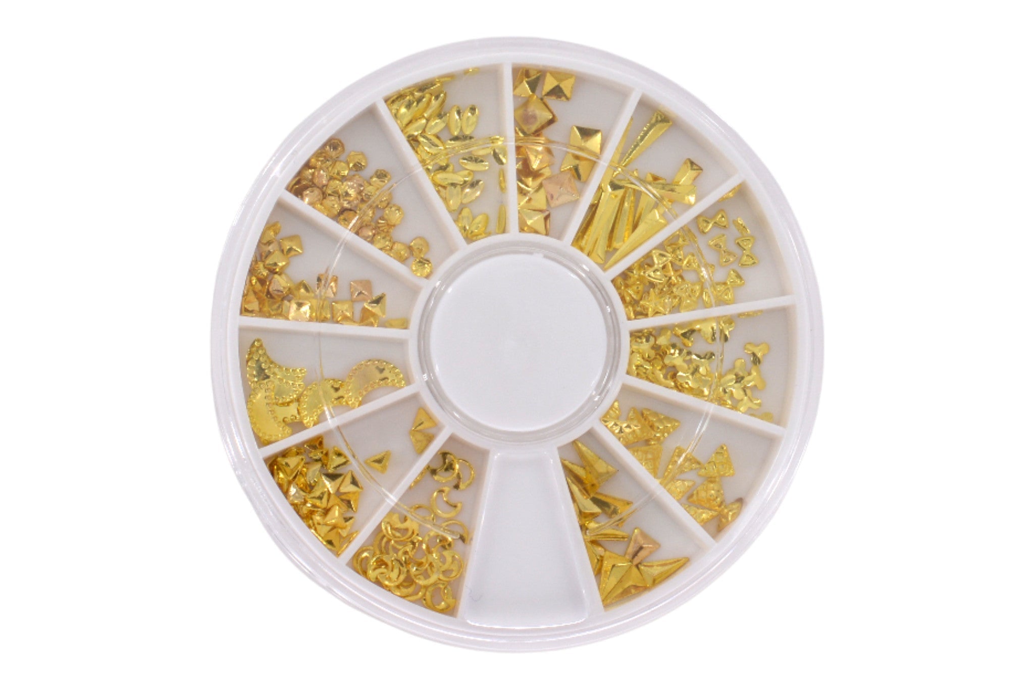 Carrousel Nail Art Déco Métal Coquillage Carré Lune Etoile OCIBEL