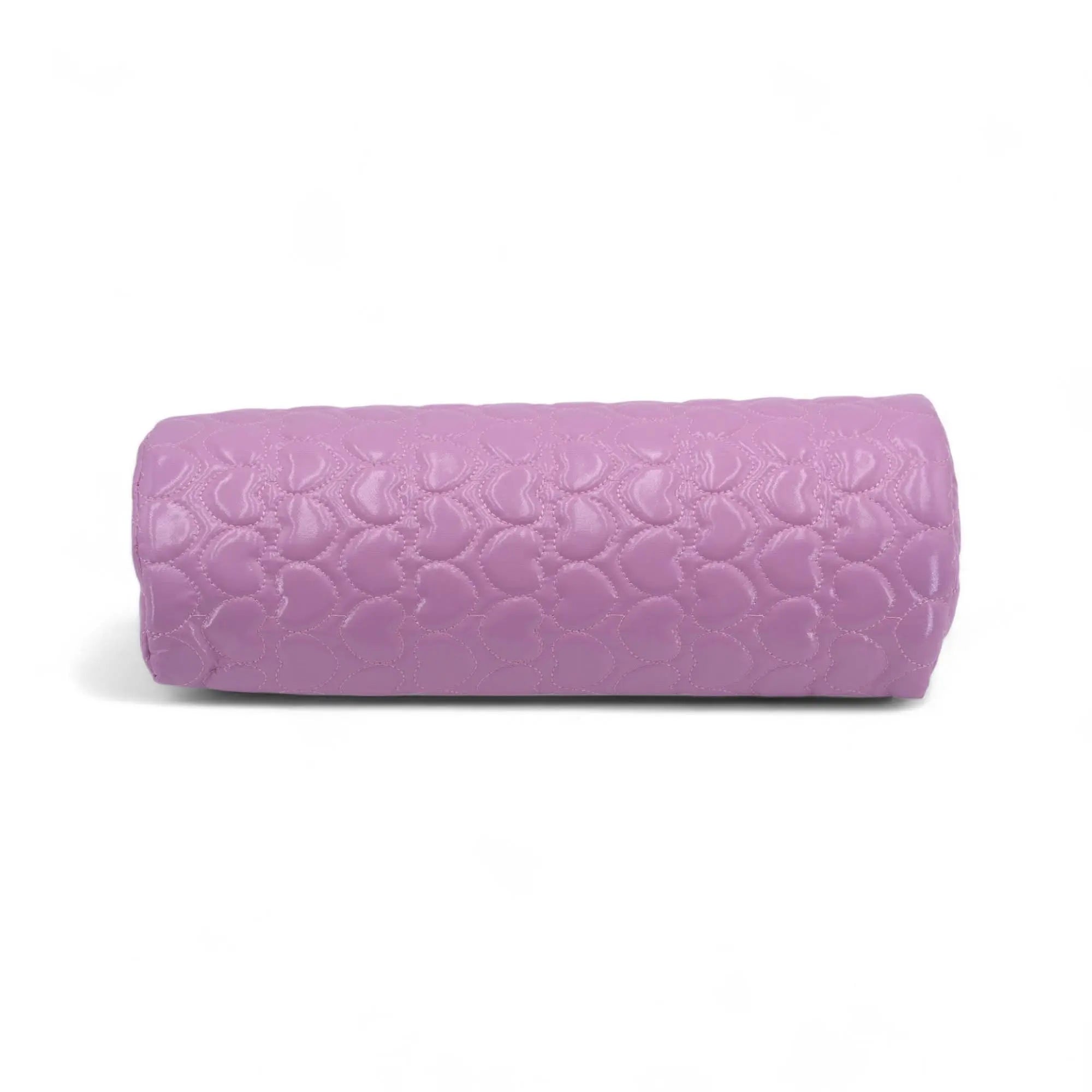 Coussin Repose Main en Simili Cuir Rose OCIBEL