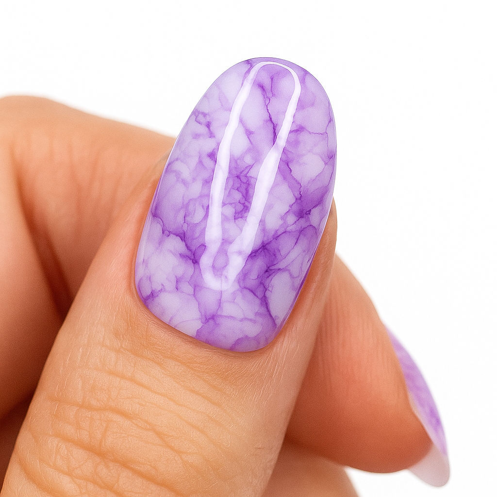 Encres Nail Art – Effets Marbrés & Créations Abstraites – Pastel Violet 12 ml OCIBEL