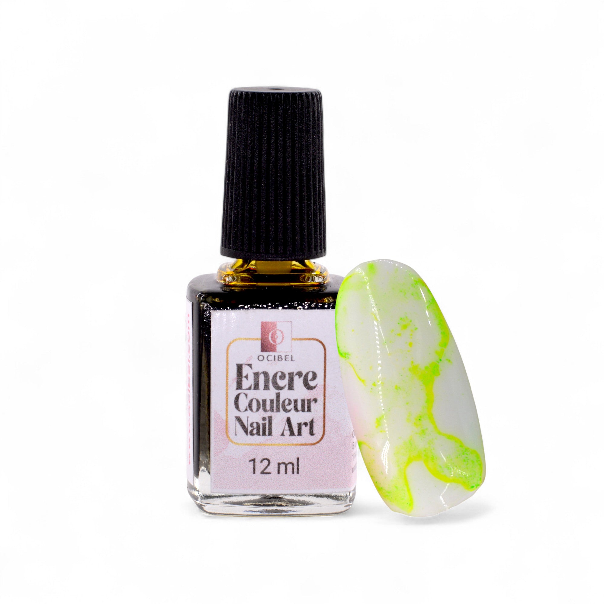 Encres Nail Art – Effets Marbrés & Créations Abstraites – Vert 12 ml OCIBEL