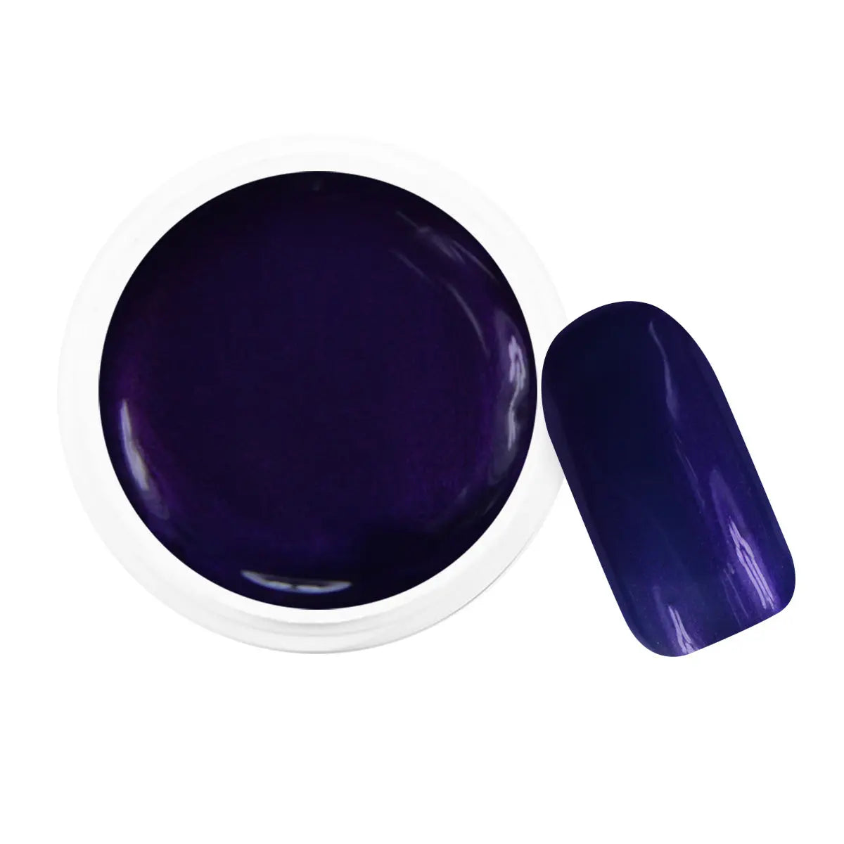 Gel Color Pro 5ml 2410 - Bleu Violet Métallisé OCIBEL