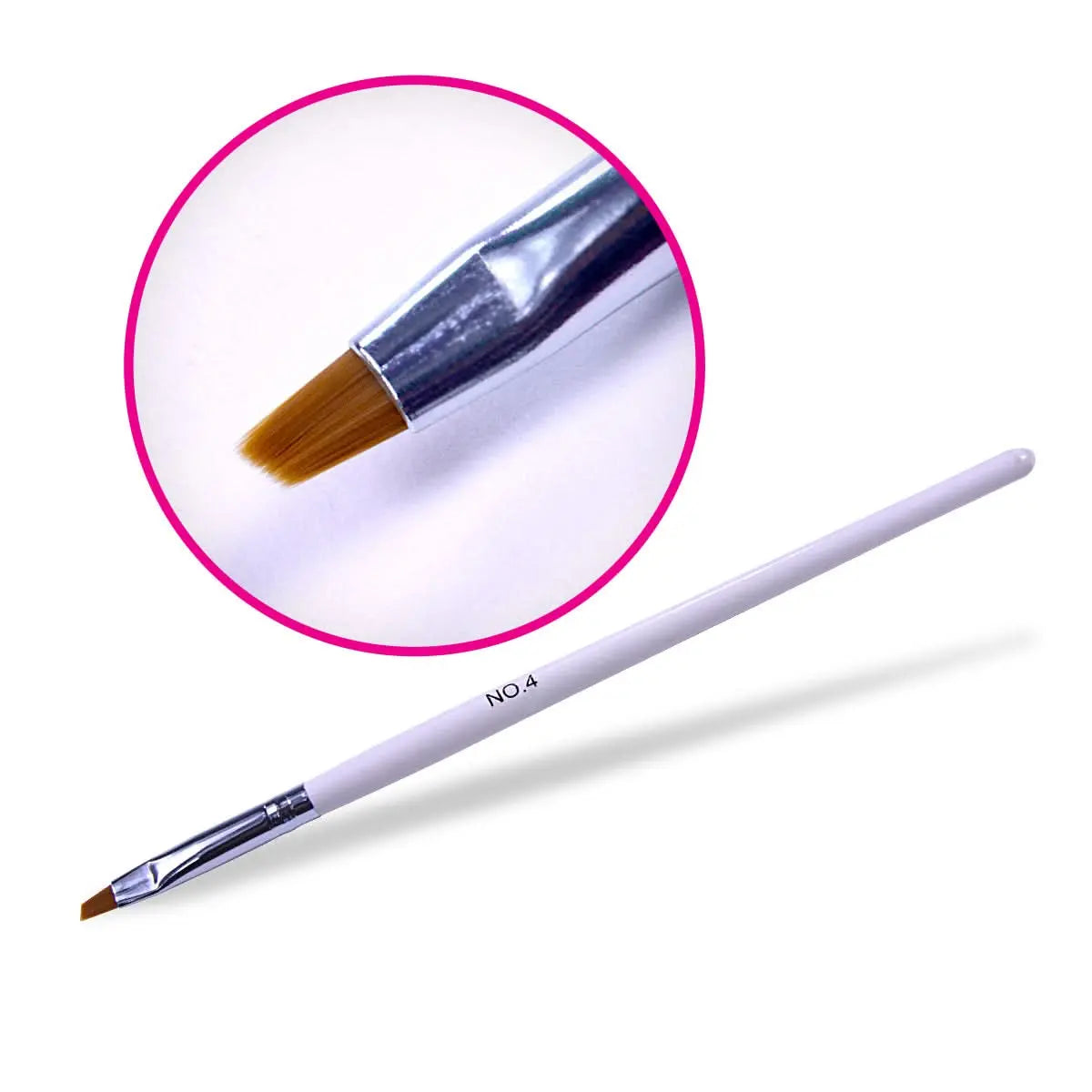 Pinceau Gel Taille 4 Biseau OCIBEL