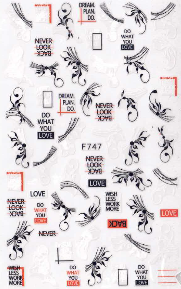 Planche Stickers Autocollant Motif OCIBEL