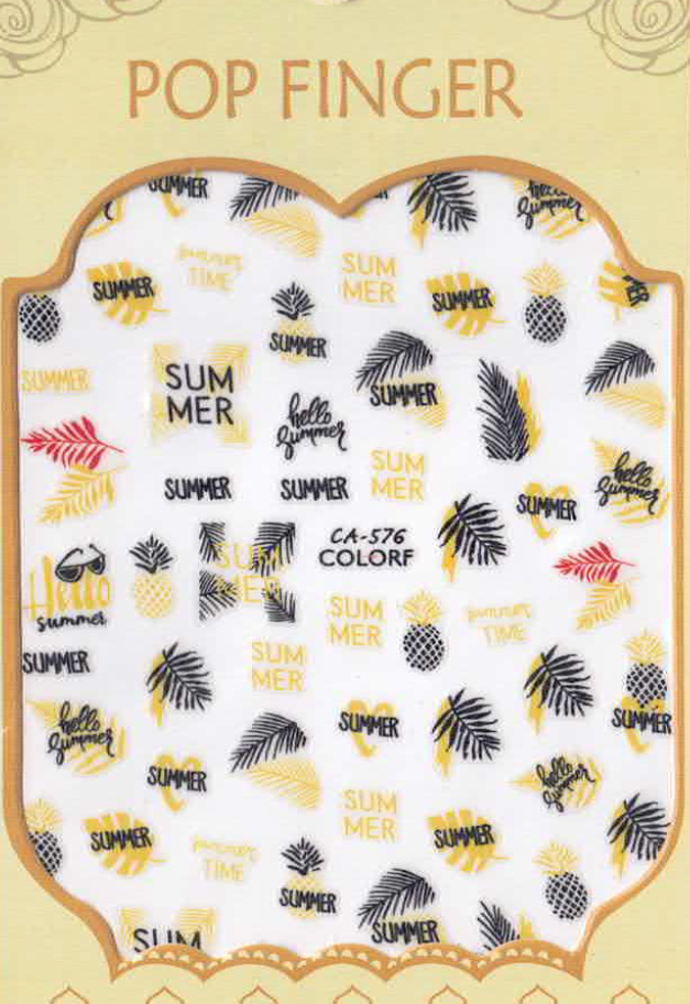 Planche Stickers Autocollant Plante OCIBEL