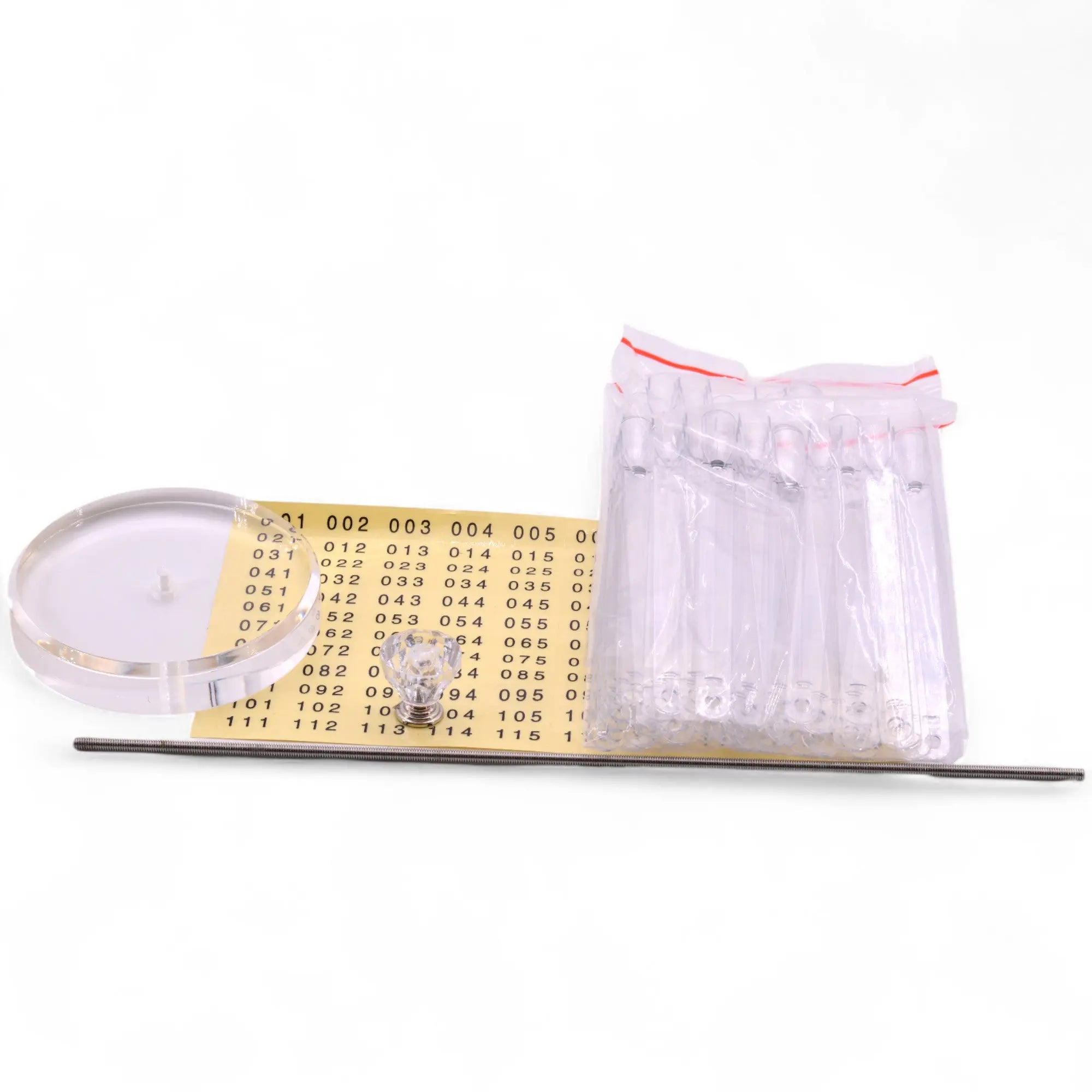 Présentoir 120 Nuanciers Transparents en Spiral pour Ongles Nail Art OCIBEL