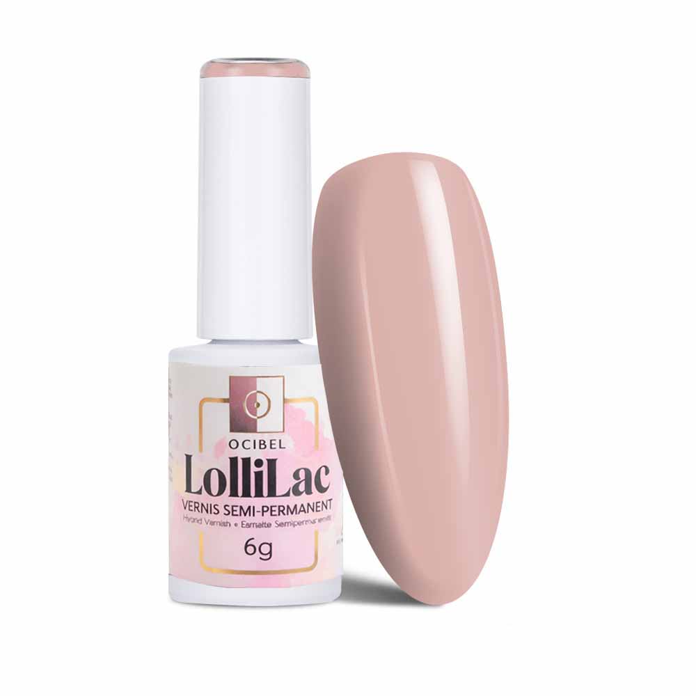 Vernis Semi Permanent UV / LED - Soft Beige Nude 6g OCIBEL