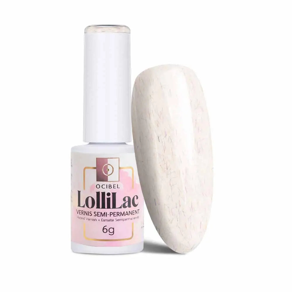 Vernis Semi Permanent UV / LED - Whites Cream Wool 6g OCIBEL